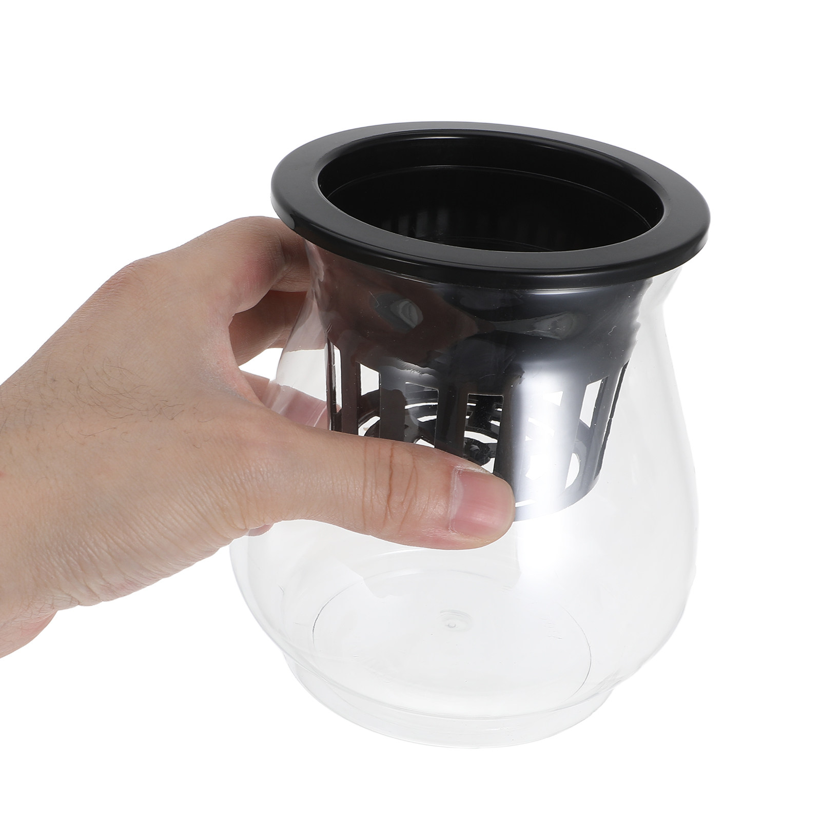 Planted Aquarium Bowl - 2Pcs Small Betta Fish Bowl Hydroponic