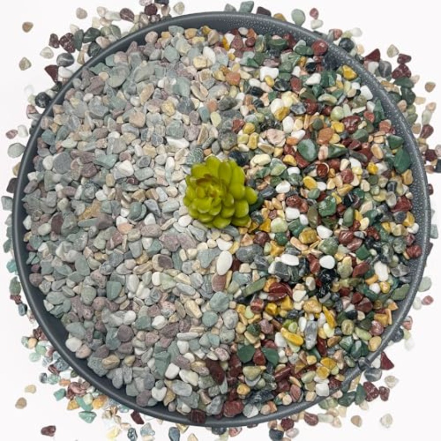 Planted Aquarium With Rocks - 45LB Succulents Rocks for Plants Cactus