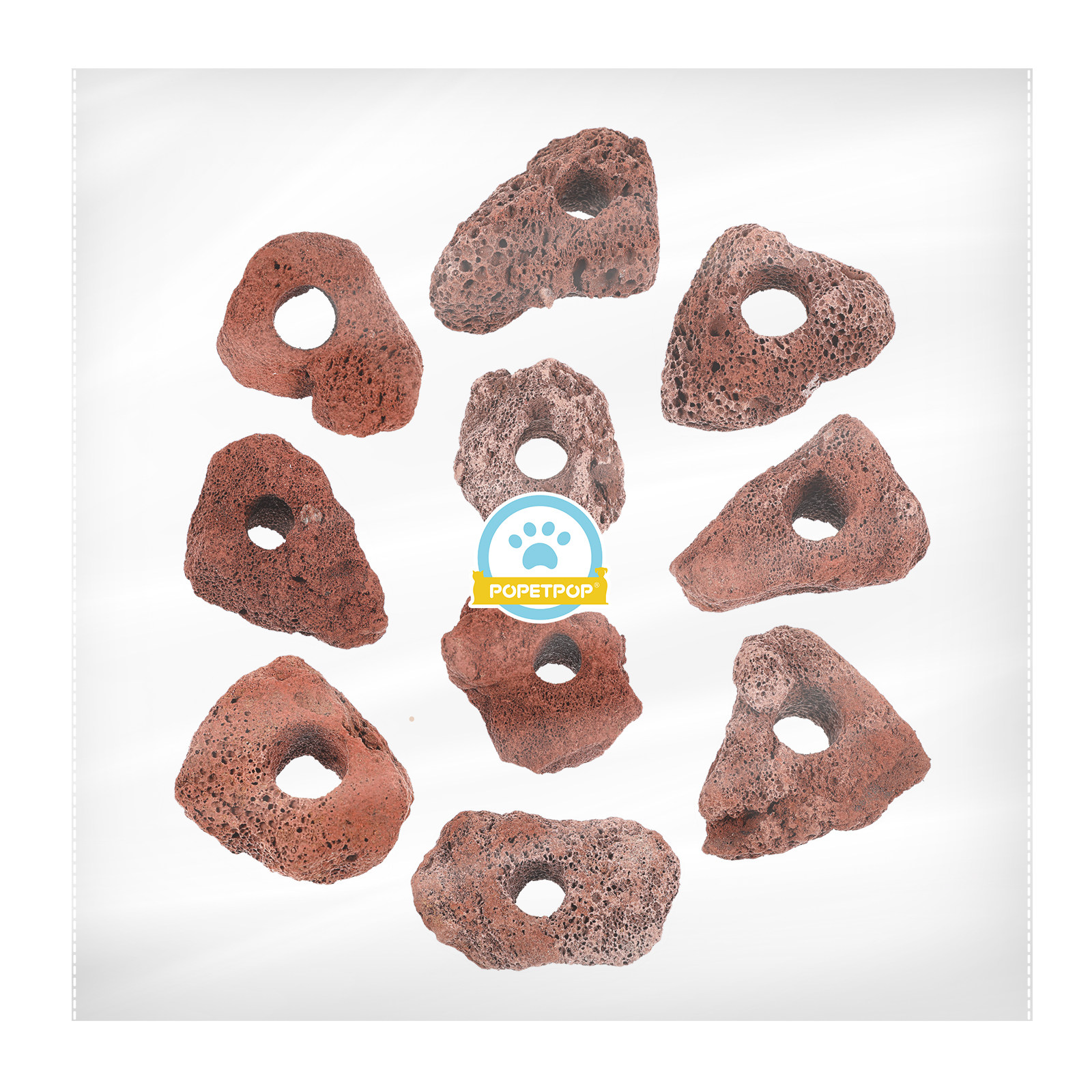 Planted Aquarium With Rocks - 10Pcs Aquarium Stone Cave Ornament Volcanic