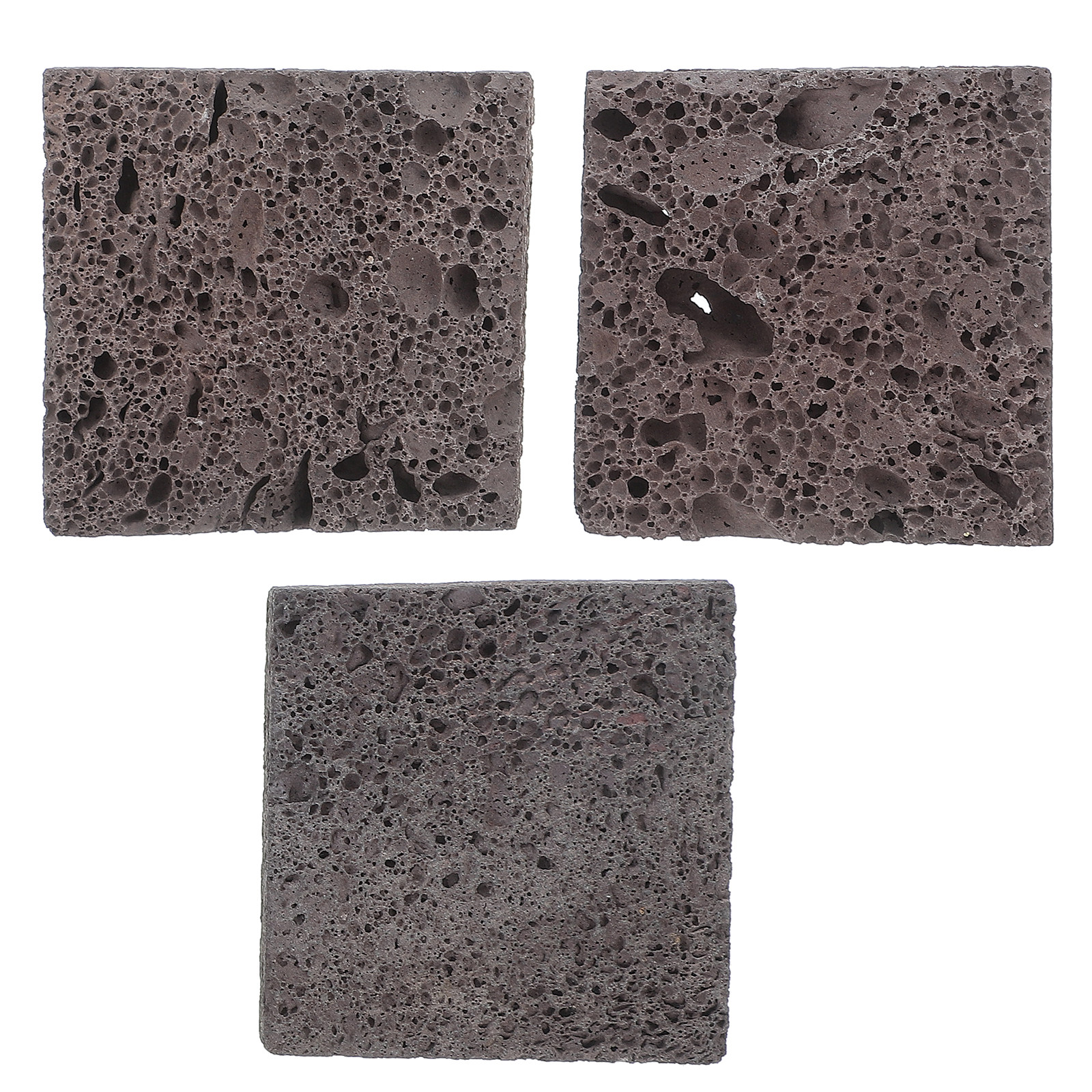 Planted Aquarium With Rocks - 3Pcs Natural Aquarium Rocks Volcanic Lava