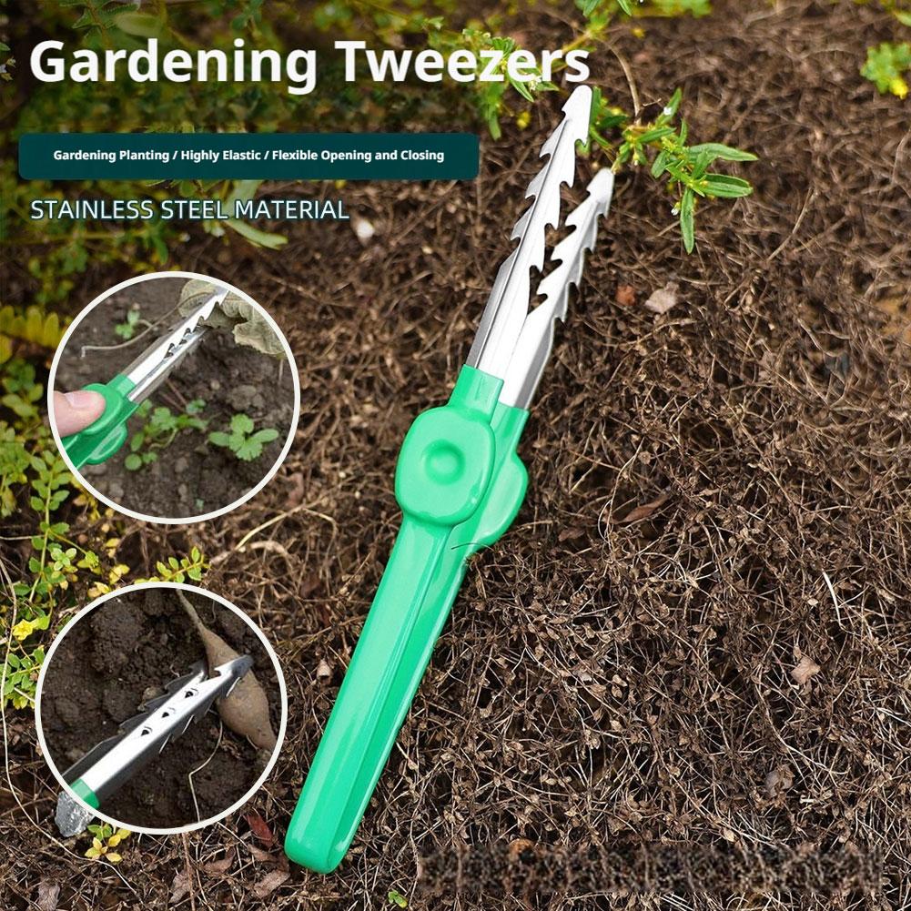 Outdoor Garden Weeding Clip Ga - مراجعة Planted Clip Tweezers وسعره