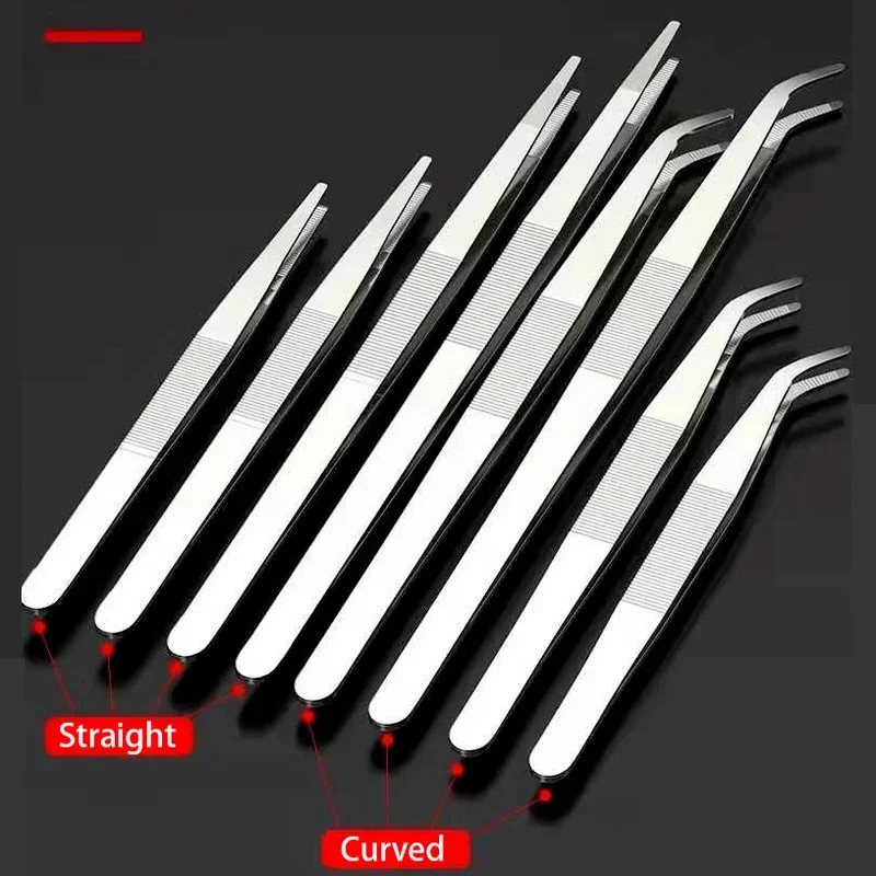 48cm Stainless Steel Tweezers  - مراجعة Planted Aquarium Tool Kit وسعره