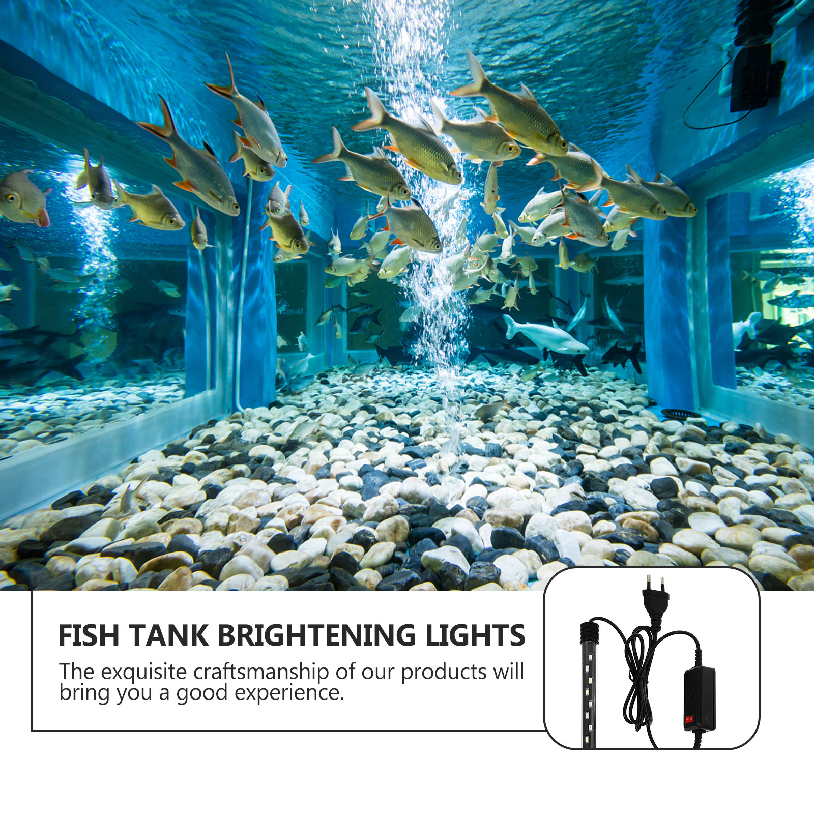 1Pcs Aquarium LED Light for Fi - مراجعة Planted Aquarium With Fish وسعره