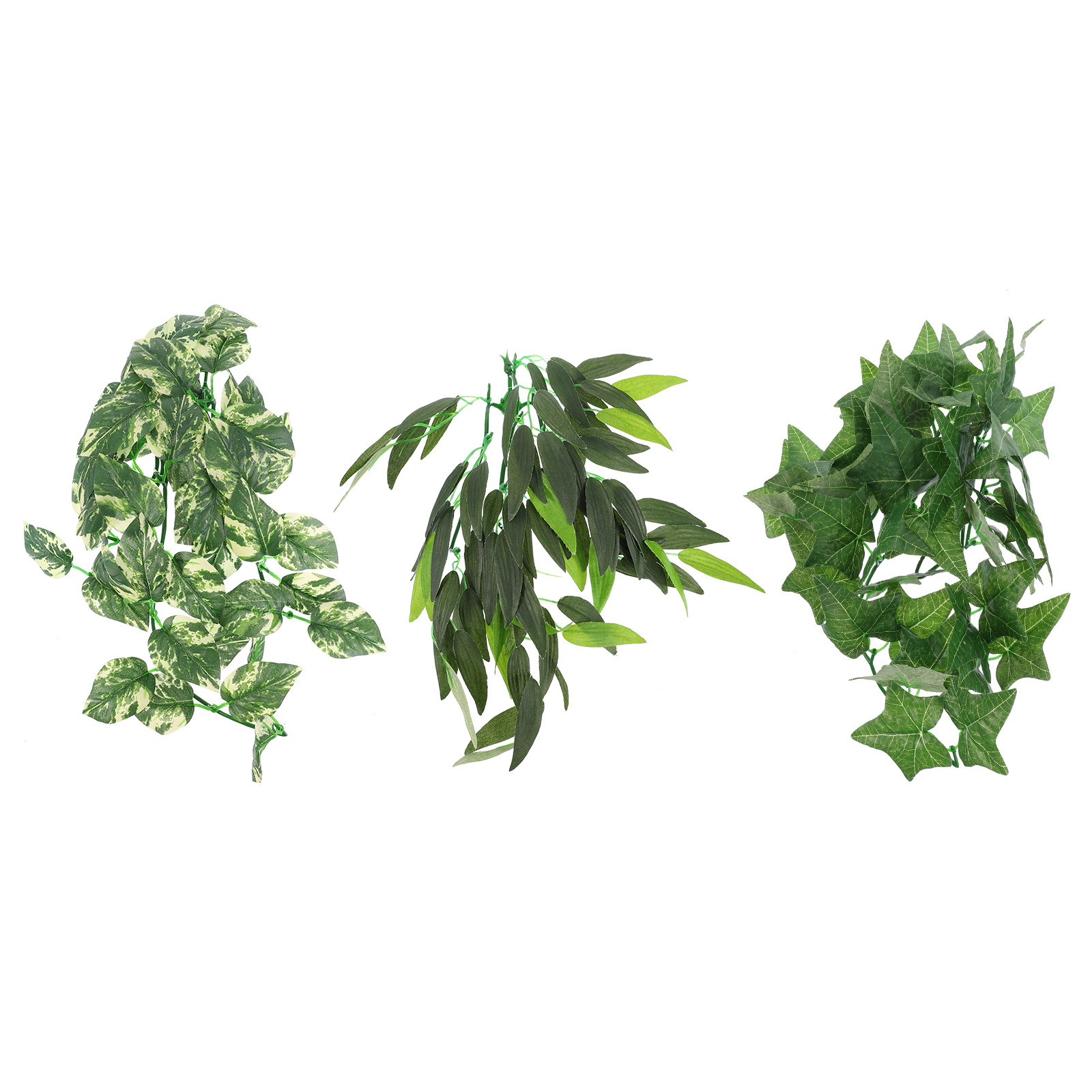 3Pcs Artificial Vine Plant Dec - مراجعة Aquarium Plant Vine وسعره