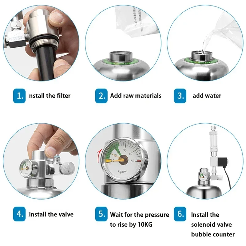 Aquarium CO2 Generator system  - مراجعة Planted Aquarium Co2 System وسعره