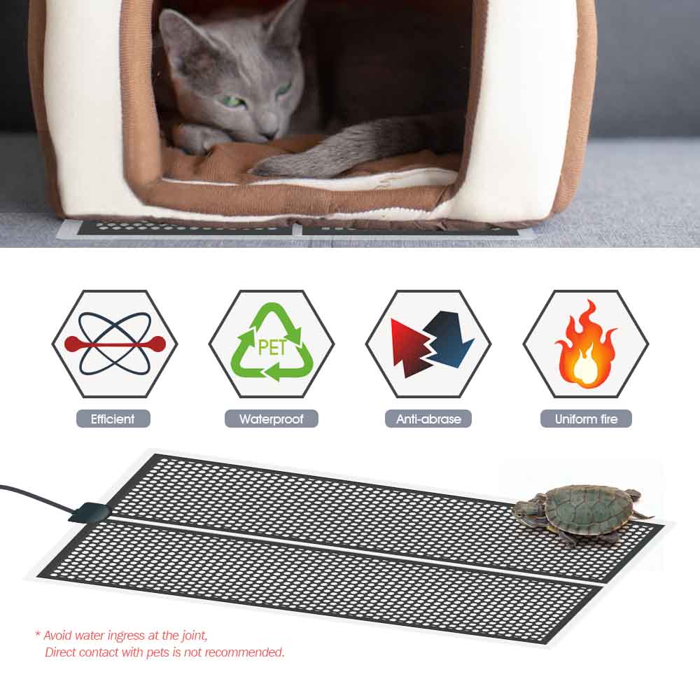 5-20W Reptile Heat Mat Plants  - مراجعة Aquarium Plant Original وسعره