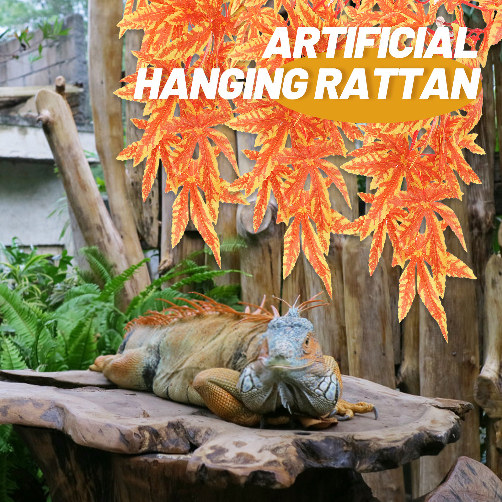 Artificial Hanging Vine Simula - مراجعة Aquarium Plant Vine وسعره