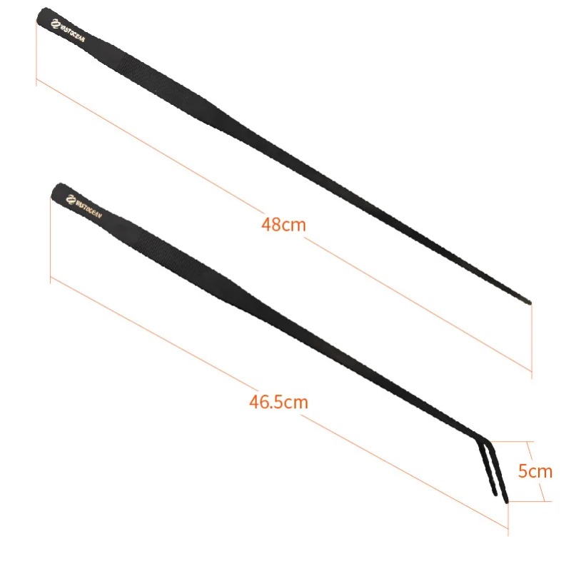 VASTOCEAN 27CM 48CM Extended M - مراجعة Planted Clip Tweezers وسعره