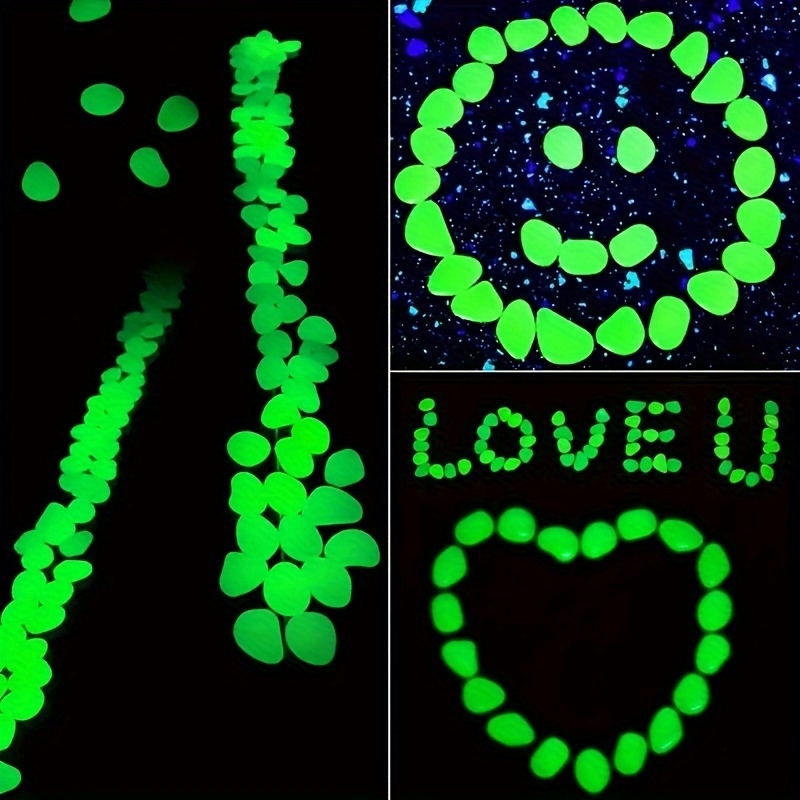 Glowing pebbles100-500pcsLumin - مراجعة Aquarium Planted Tank وسعره