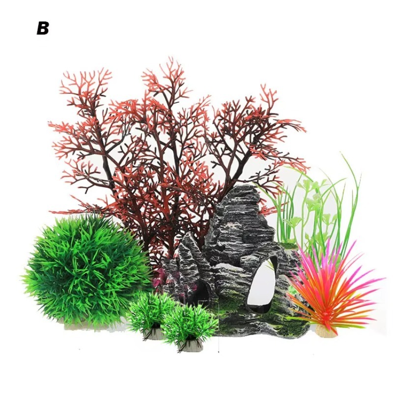10pcs Hot Selling New Arrival  - مراجعة Planted Aquarium With Rocks وسعره