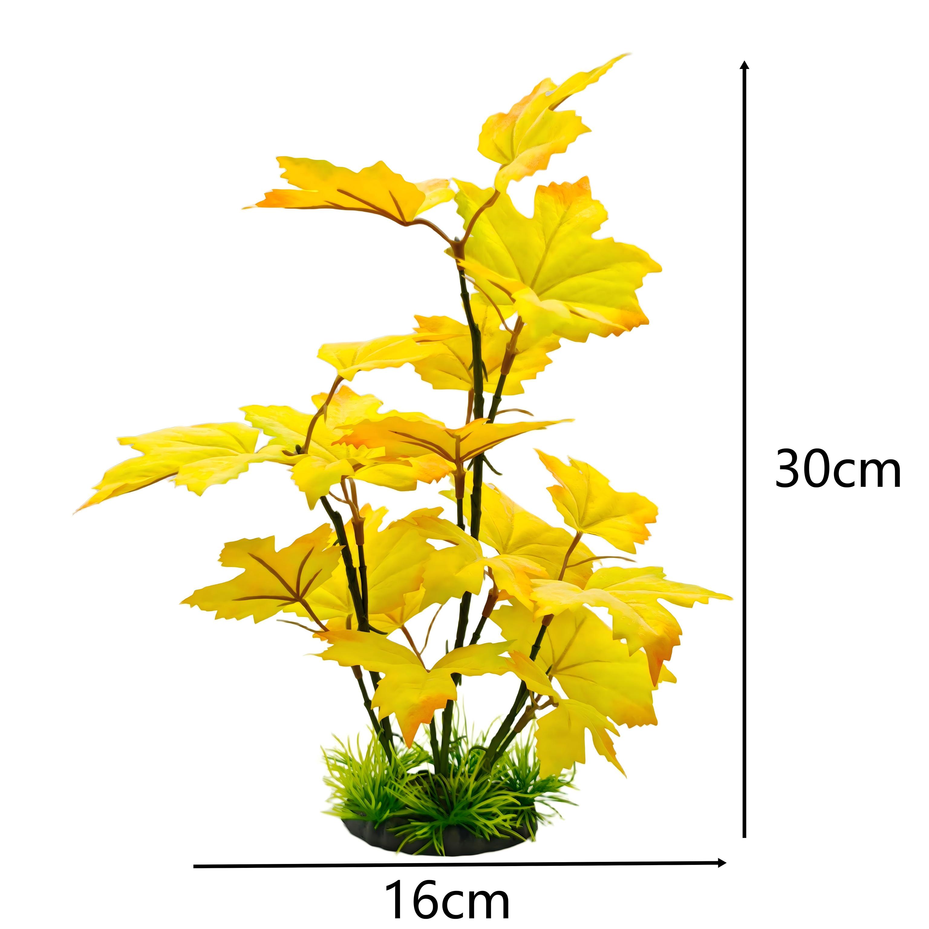 Artificial Leaves 30cm Aquariu - مراجعة Planted Aquarium Yellow Water وسعره