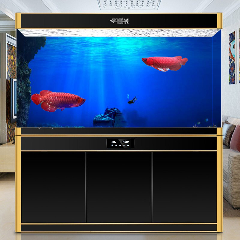 1Pcs Fish Tank Background Deco - مراجعة Aquarium Planted Background وسعره