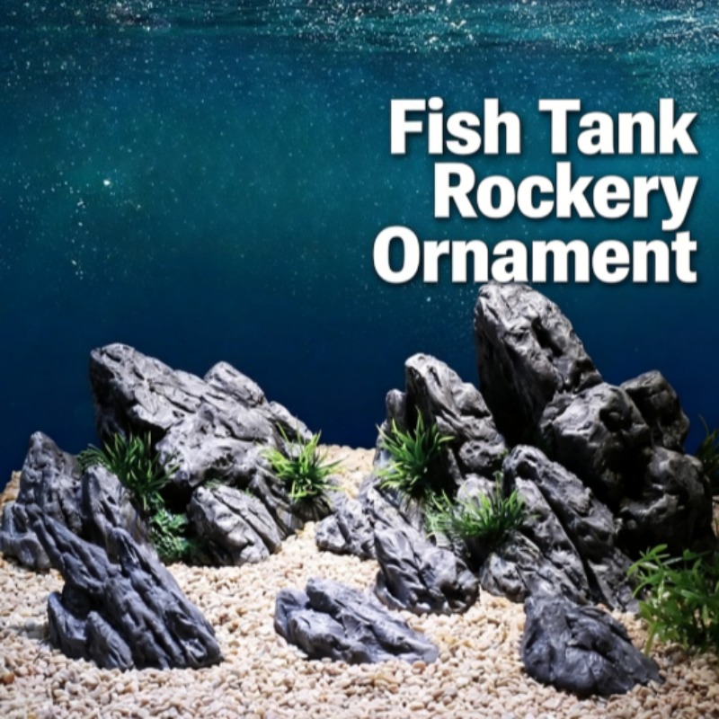 Aquarium Decor Simulation Ston - مراجعة Aquarium Planted Background وسعره