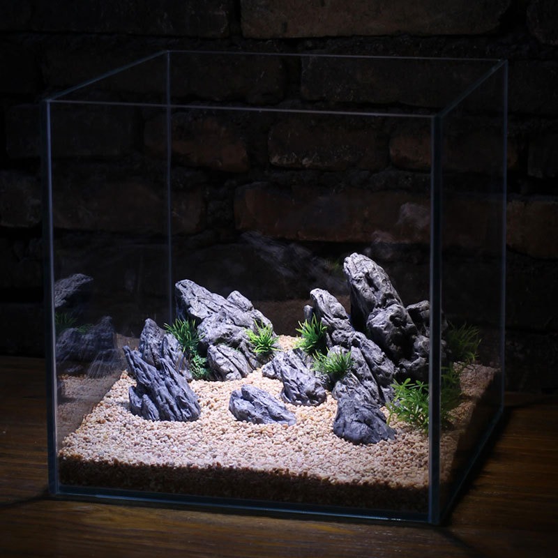 Aquarium Decor Simulation Ston - مراجعة Aquarium Planted Background وسعره