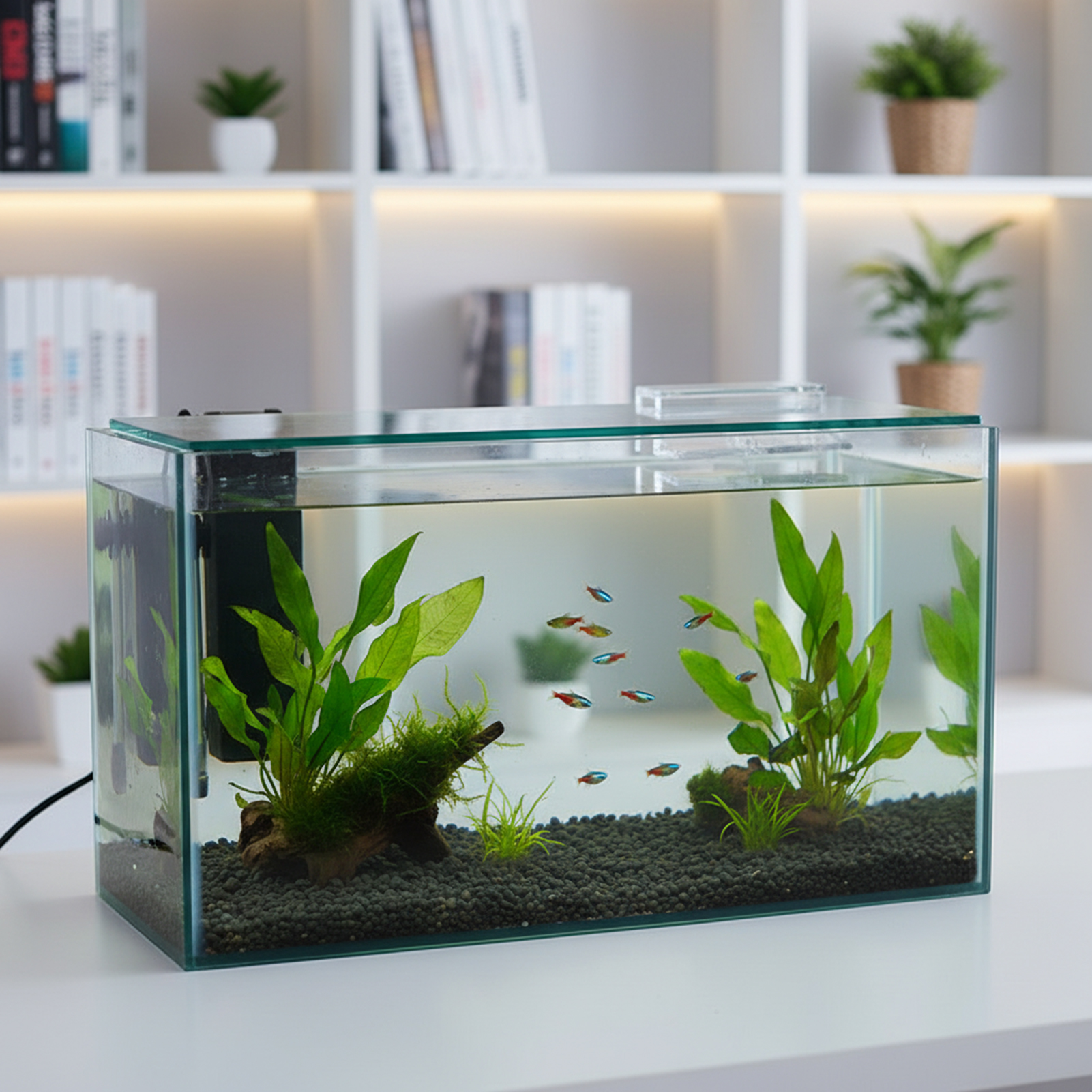 10PCS Aquarium Acrylic Clips G - مراجعة Planted Aquarium Tool Kit وسعره