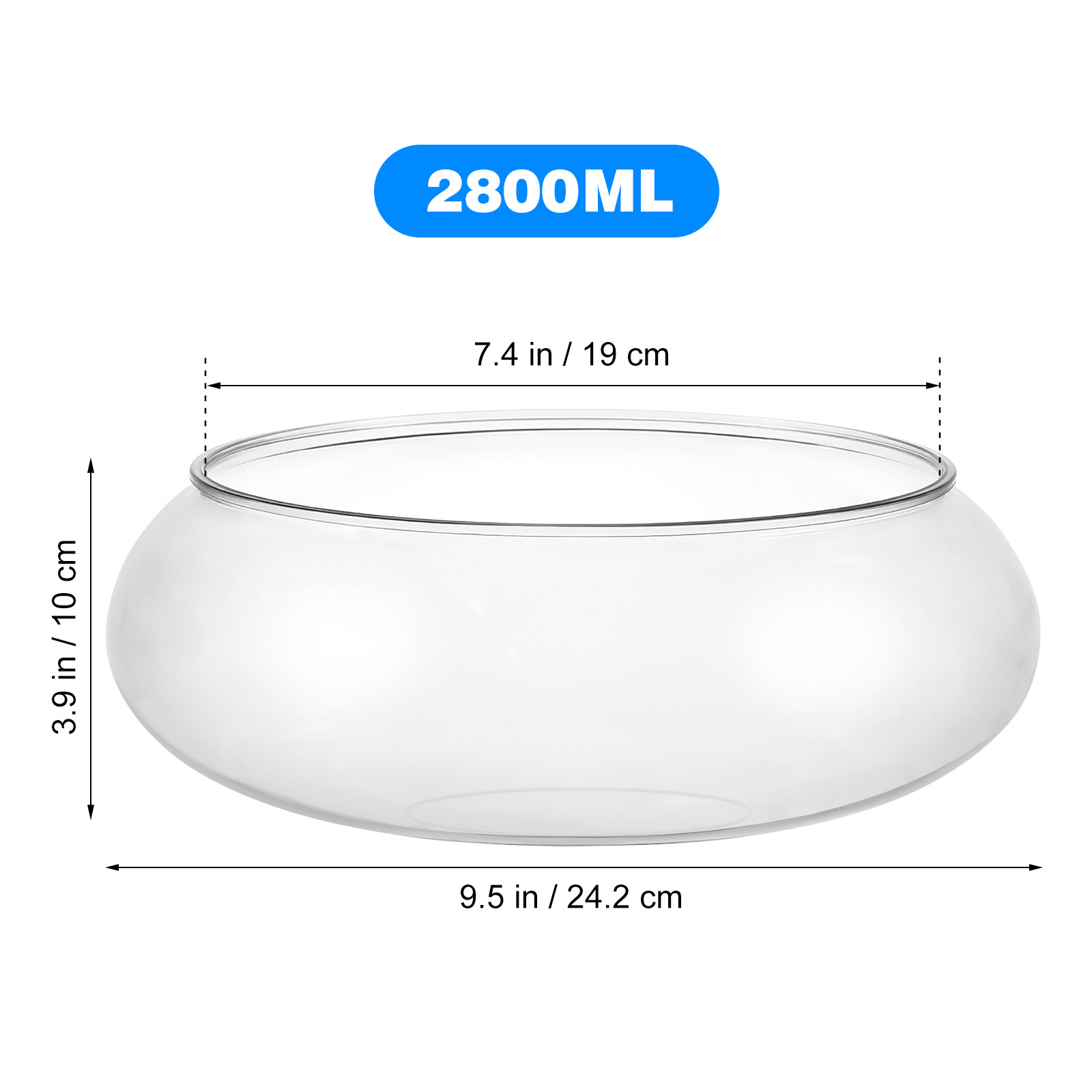 Transparent Aquarium Tank Plas - مراجعة Planted Aquarium Bowl وسعره