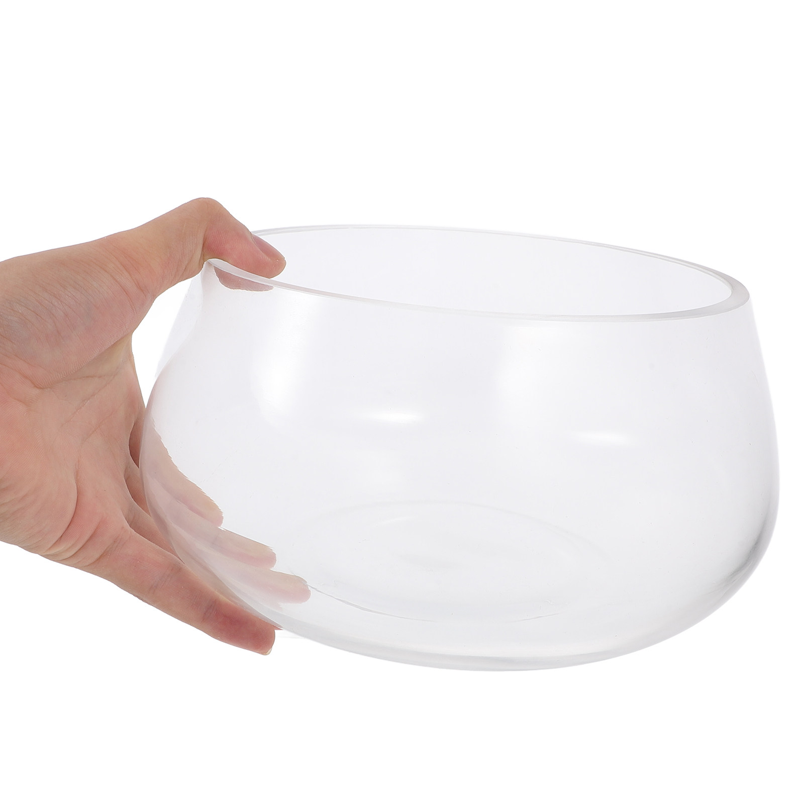 Round Mini Aquarium Tank Clear - مراجعة Planted Aquarium Bowl وسعره