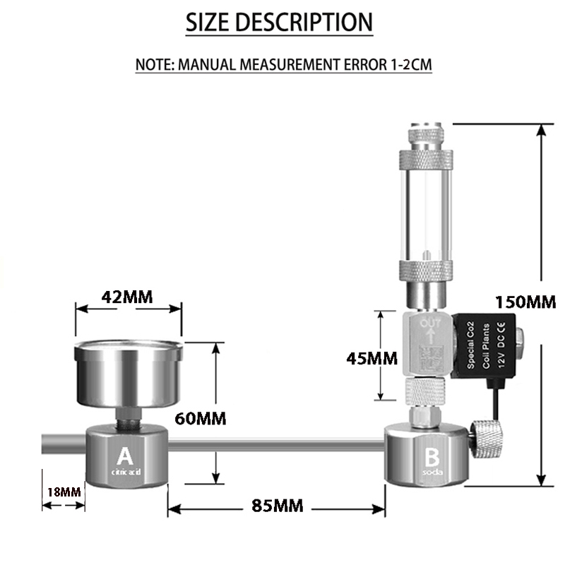 Aquarium DIY CO2 generator sys - مراجعة Planted Aquarium Co2 System وسعره