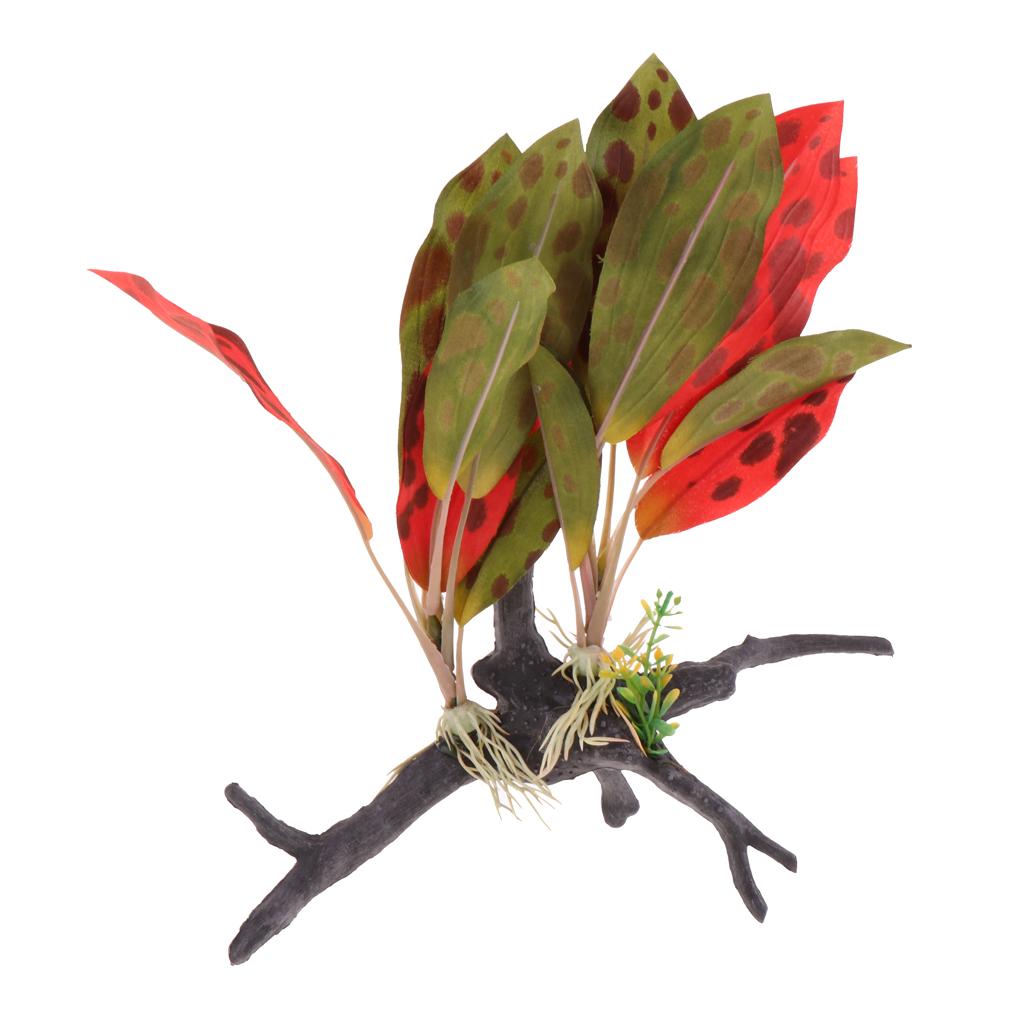 Reptile Terrarium Plant Artifi - مراجعة Aquarium Plant Vine وسعره