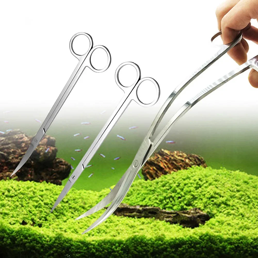 Aquarium  Aquatic Trimming Pla - مراجعة Planted Aquarium Tool Kit وسعره