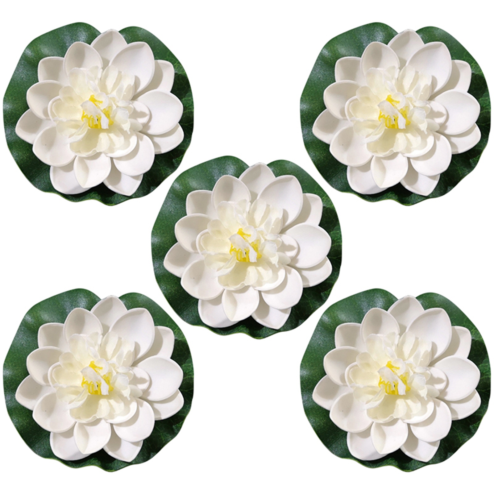 5pcs/set 10cm Artificial Lotus - مراجعة Planted Aquarium Bowl وسعره