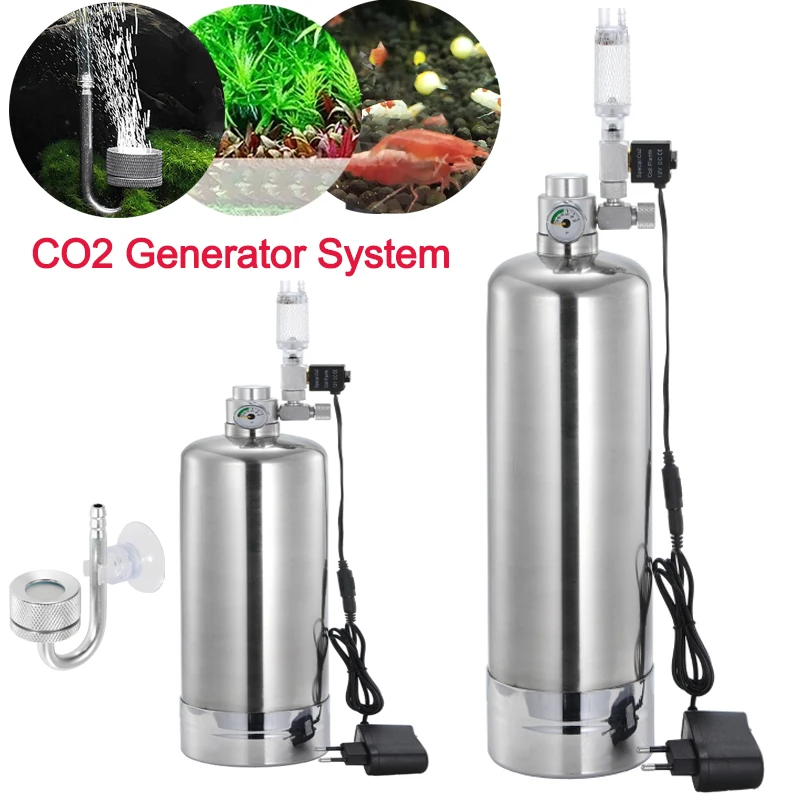 Aquarium CO2 Generator 2L DIY  - مراجعة Planted Aquarium Co2 System وسعره