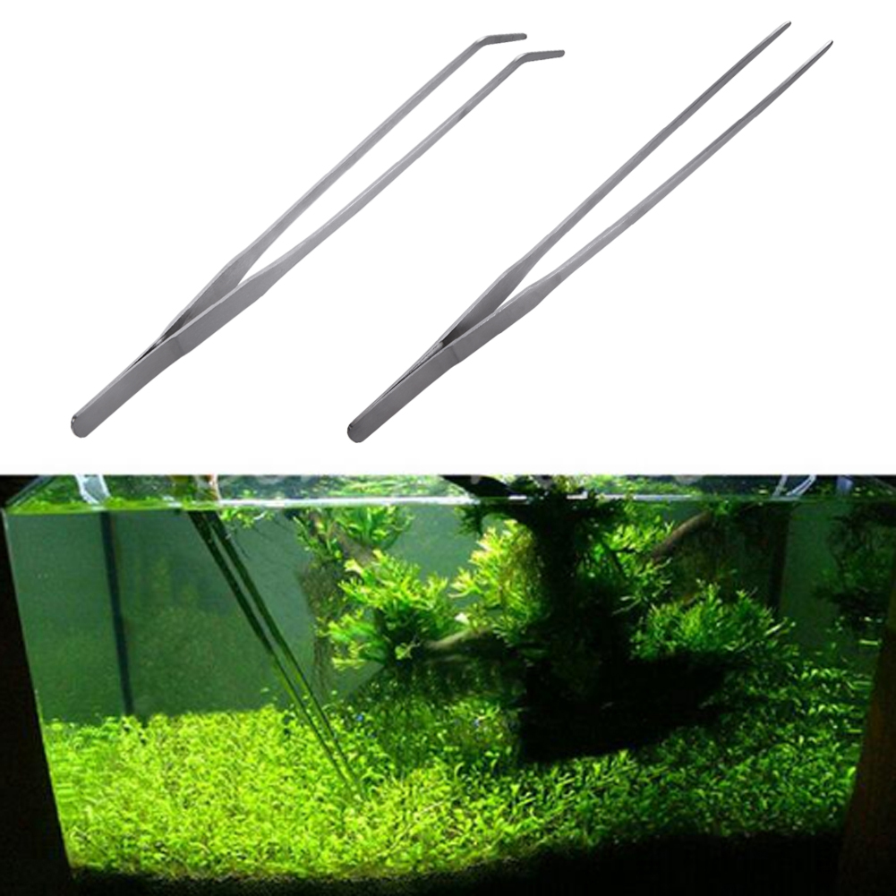 Stainless Steel Aquarium Tweez - مراجعة Planted Clip Tweezers وسعره