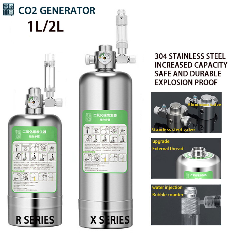 ZRDR Aquarium CO2 Generator Sy - مراجعة Planted Aquarium Co2 System وسعره