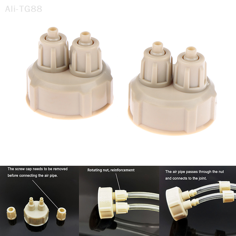 2Pcs Aquarium CO2 System Kit w - مراجعة Planted Aquarium Co2 System وسعره