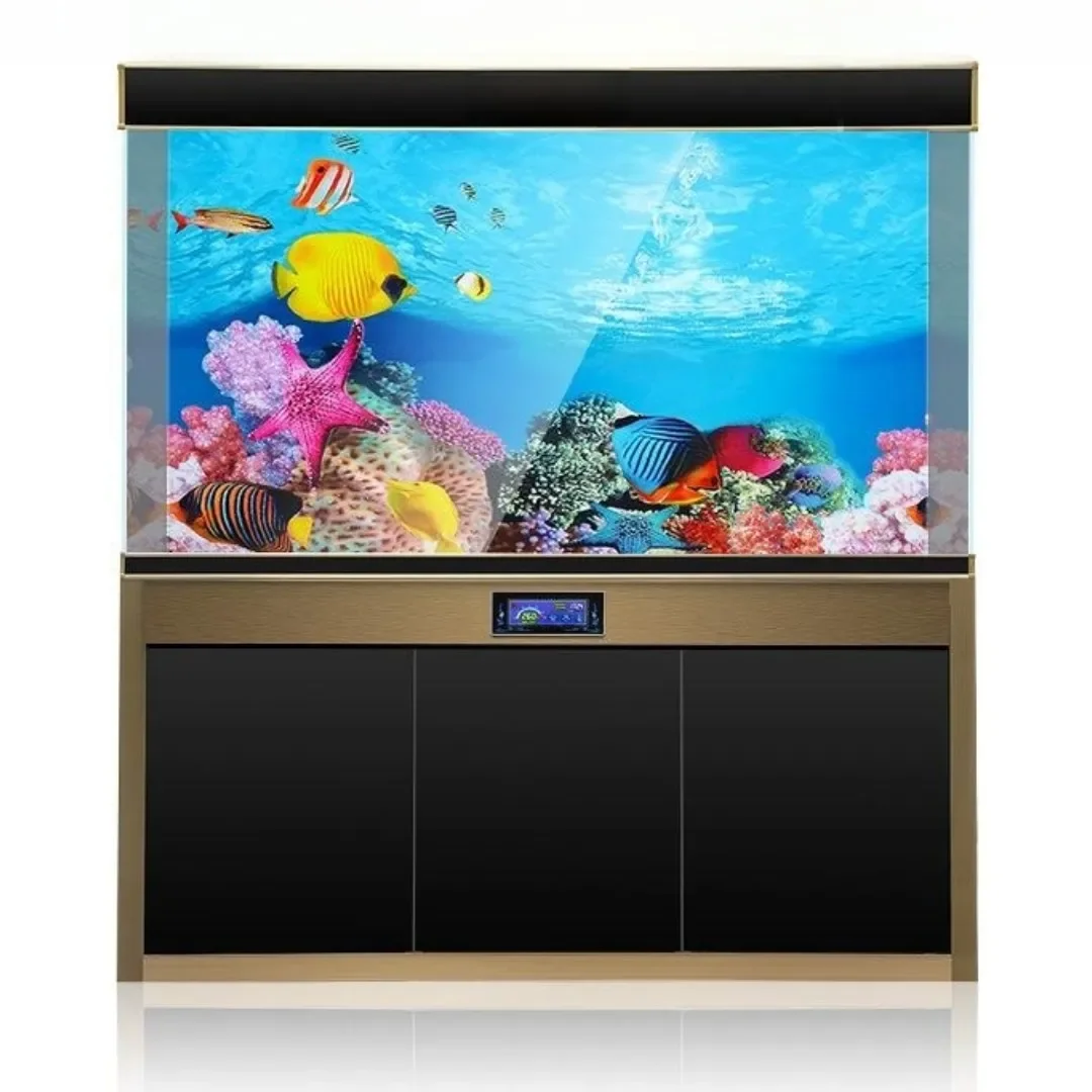 Background Aquarium 3D Sticker - مراجعة Aquarium Planted Background وسعره