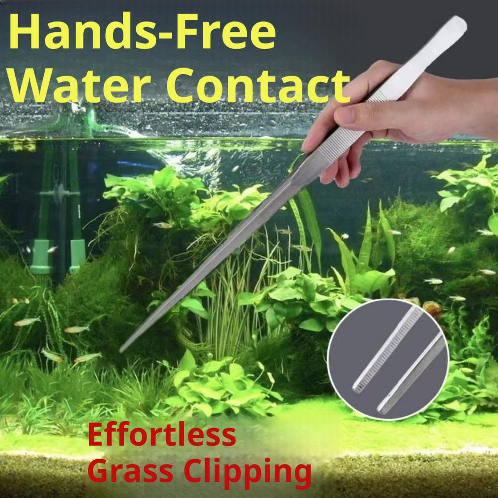 Stainless Steel Aquarium Tweez - مراجعة Planted Clip Tweezers وسعره