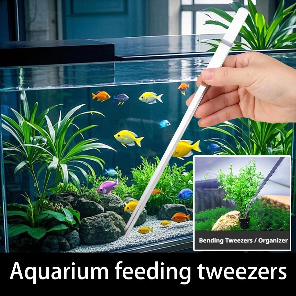 Stainless Steel Aquarium Tweez - مراجعة Planted Clip Tweezers وسعره