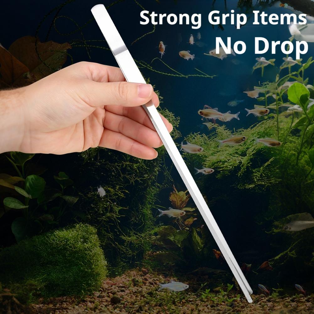 Stainless Steel Aquarium Tweez - مراجعة Planted Clip Tweezers وسعره