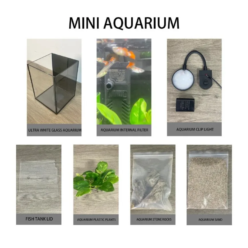 KEEHOME Mini Aquarium Set Fish - مراجعة Planted Aquarium Without Fish وسعره
