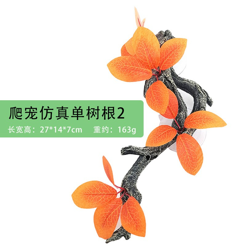 Artificial Reptile Terrarium P - مراجعة Aquarium Plant Vine وسعره