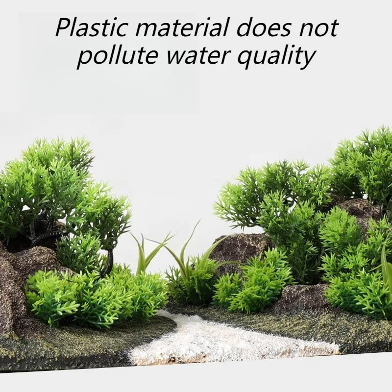 Fish Tank Decoration Simulatio - مراجعة Planted Aquarium With Rocks وسعره