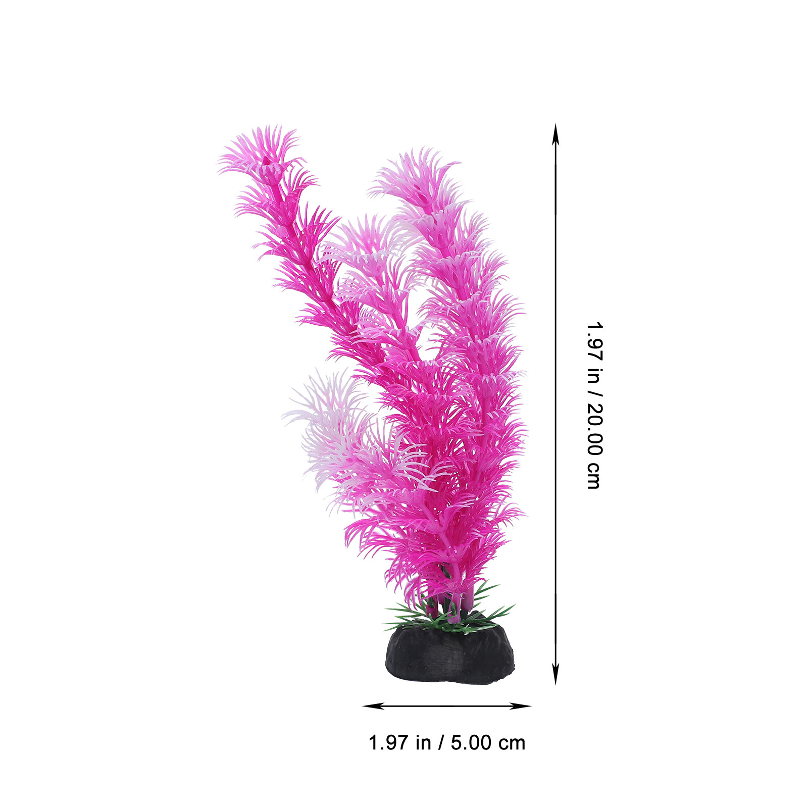 12Pcs Vivid Stylish Plastic Aq - مراجعة Planted Aquarium Bowl وسعره