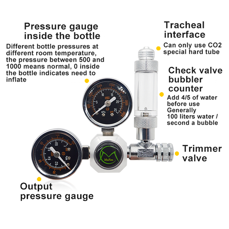 Aquarium CO2 Regulator Magneti - مراجعة Planted Aquarium Co2 System وسعره