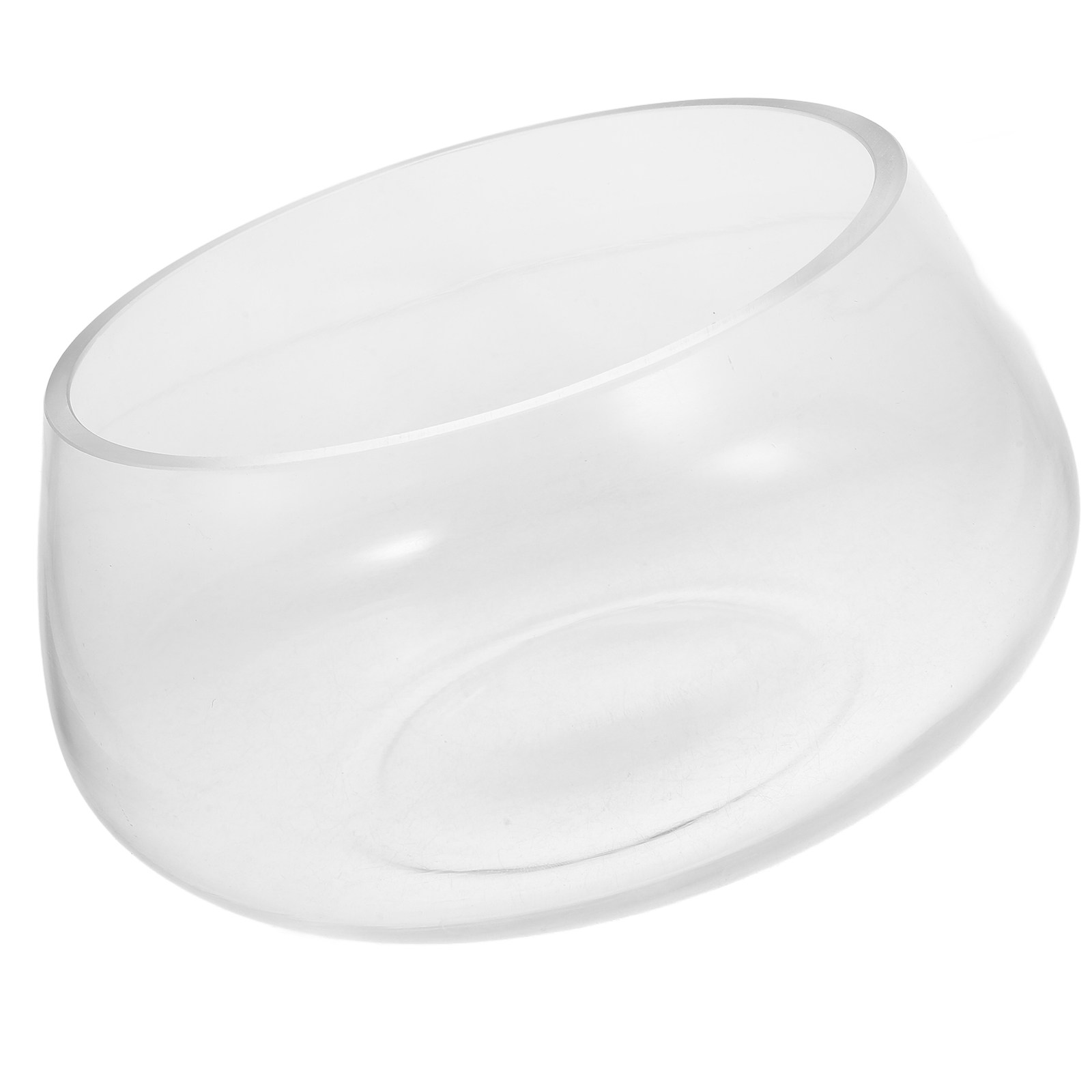 Round Clear Glass Mini Aquariu - مراجعة Aquarium Planted Shop وسعره
