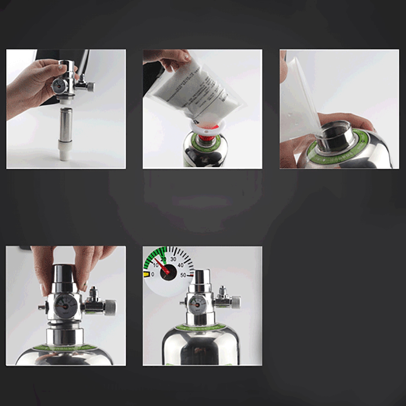 Aquarium CO2 Generator System  - مراجعة Planted Aquarium Co2 System وسعره