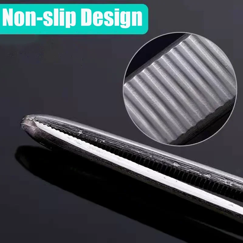 48cm Stainless Steel Tweezers  - مراجعة Planted Aquarium Tool Kit وسعره