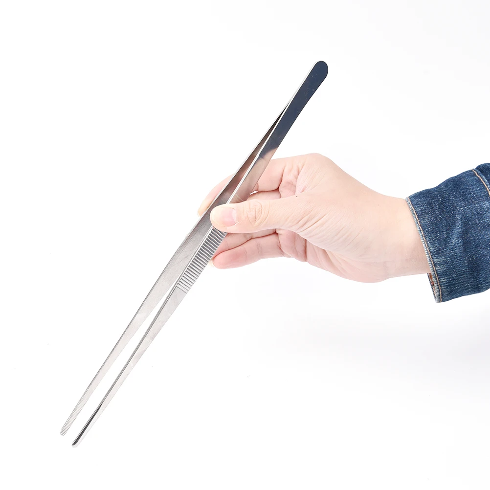 12.5-30cm Stainless Steel Medi - مراجعة Planted Clip Tweezers وسعره