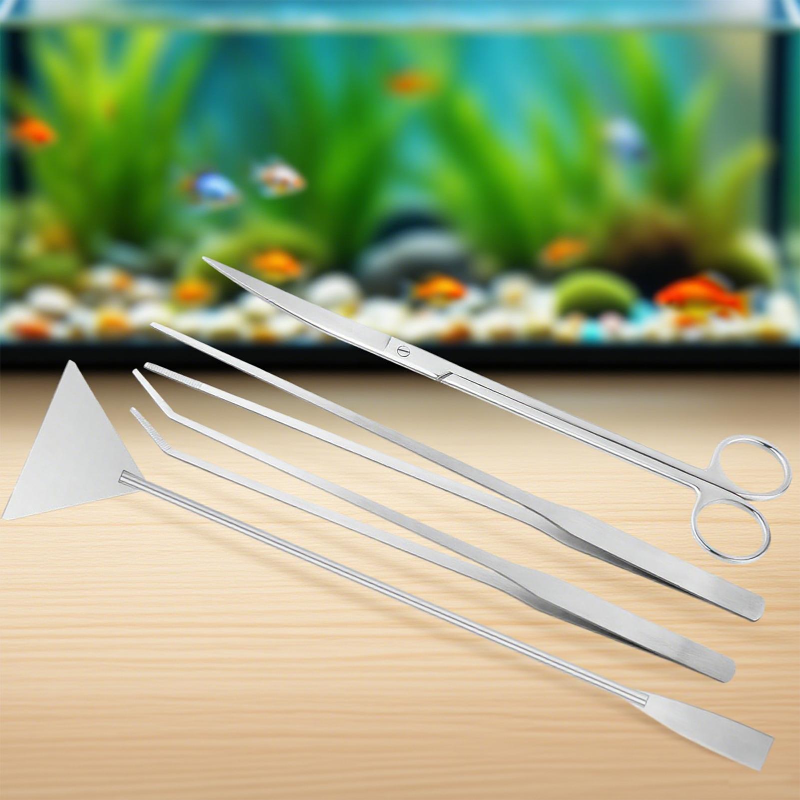Aquarium Cleaning Tools Terrar - مراجعة Planted Aquarium Tool Kit وسعره