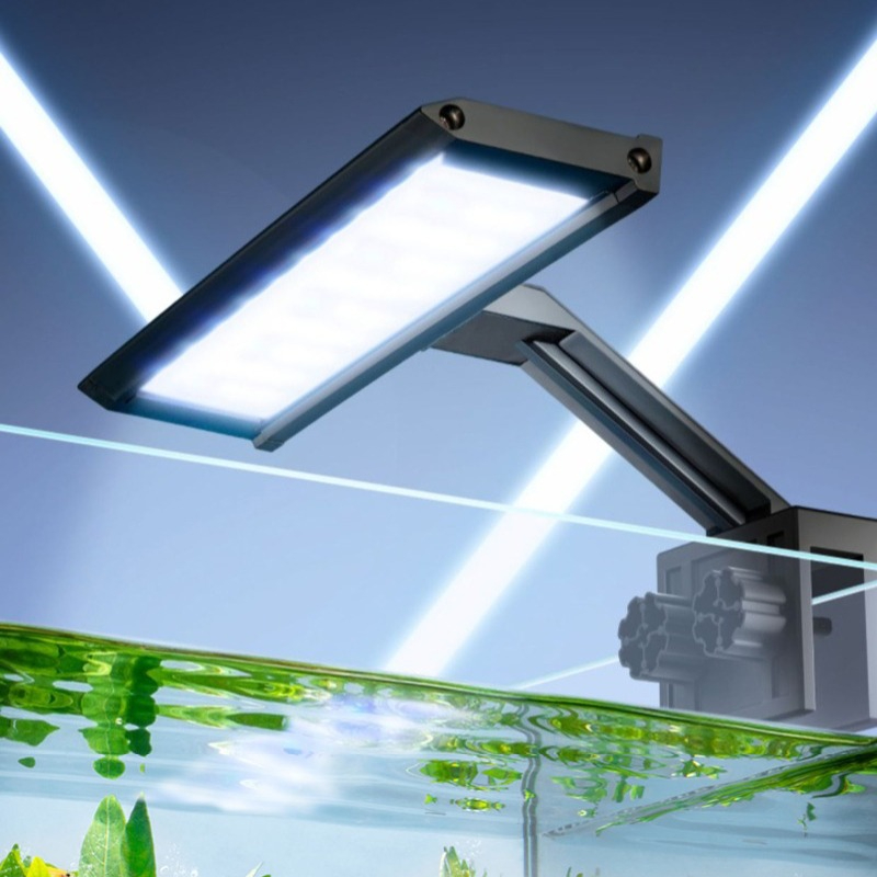Fish Tank Light LED Clip-on Fi - مراجعة Planted Aquarium Bowl وسعره