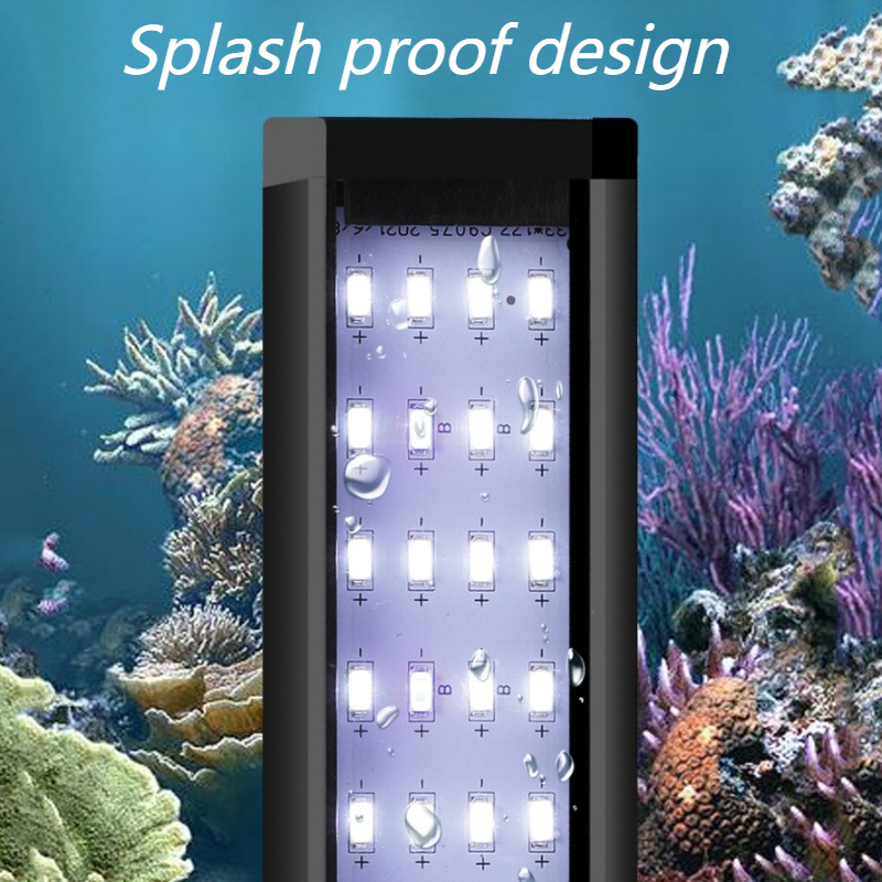 Fish Tank Light LED Clip-on Fi - مراجعة Planted Aquarium Bowl وسعره