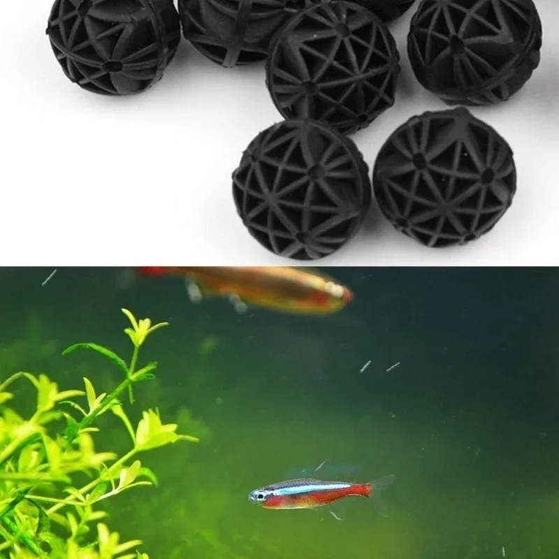 20Pcs 16mm Aquarium Filter Bio - مراجعة Aquarium Plant Fertilizer وسعره