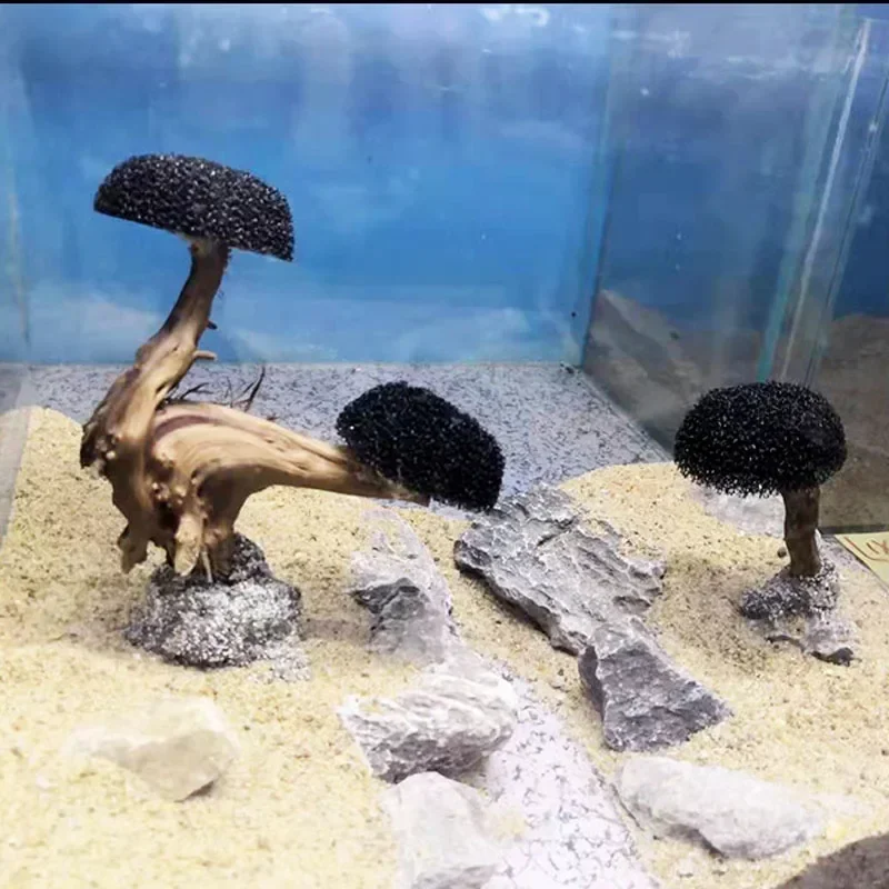 Fish Tank Plant Moss Tree Deco - مراجعة Planted Aquarium Without Fish وسعره