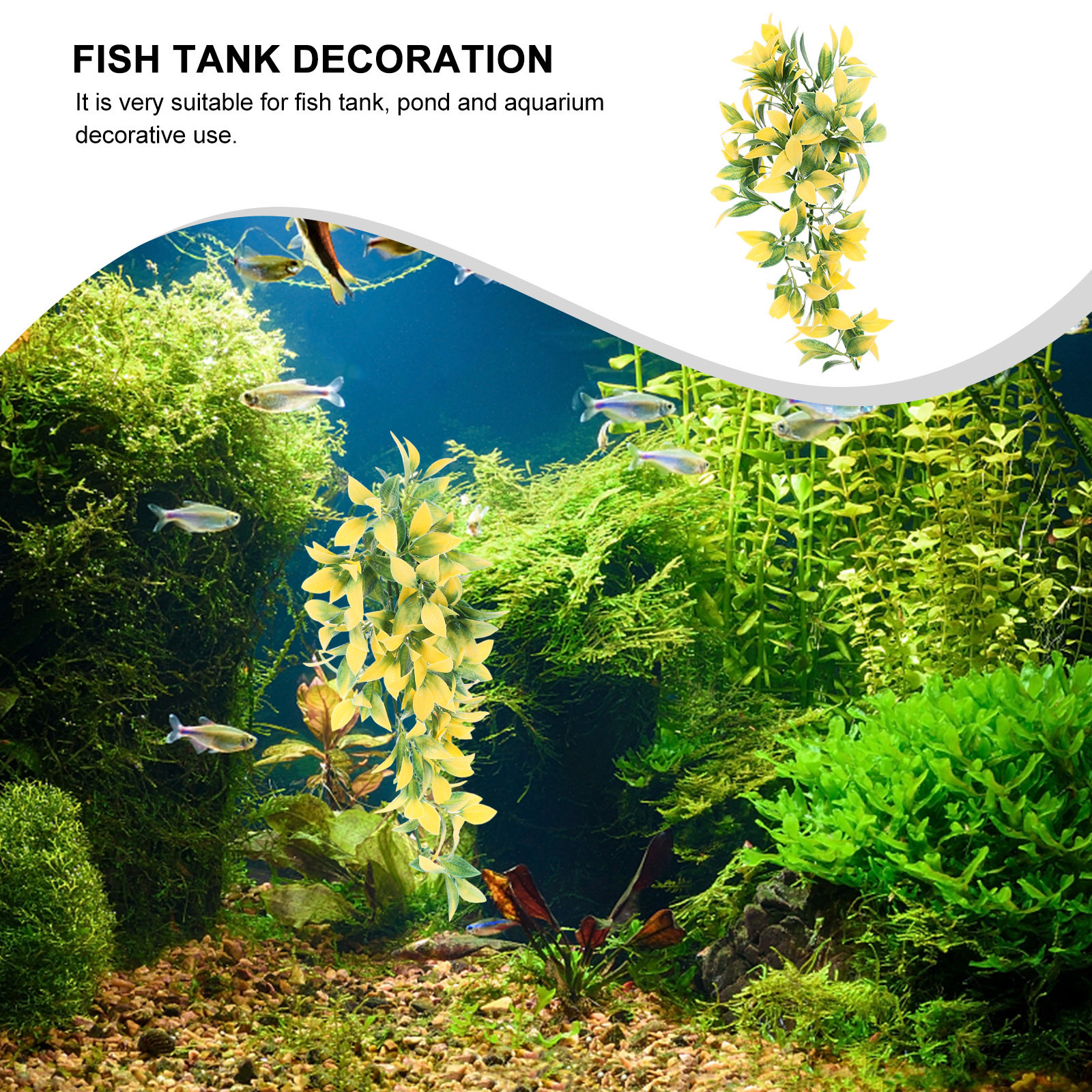 Simulated Vines Decor Artifici - مراجعة Aquarium Plant Vine وسعره