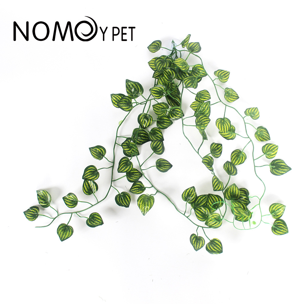 NOMOY Artificial Hanging Vine  - مراجعة Aquarium Plant Vine وسعره